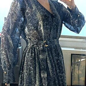 NEW! Lightweight Tie Front Maxi Dress